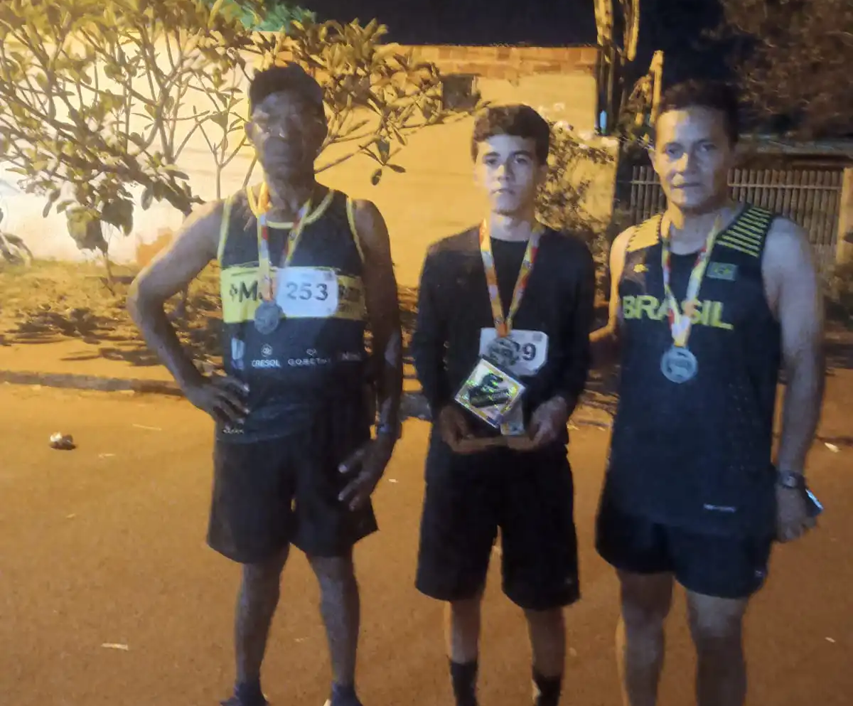 Corredores de Maracaju mostram garra e representam o município em competição em Dourados
