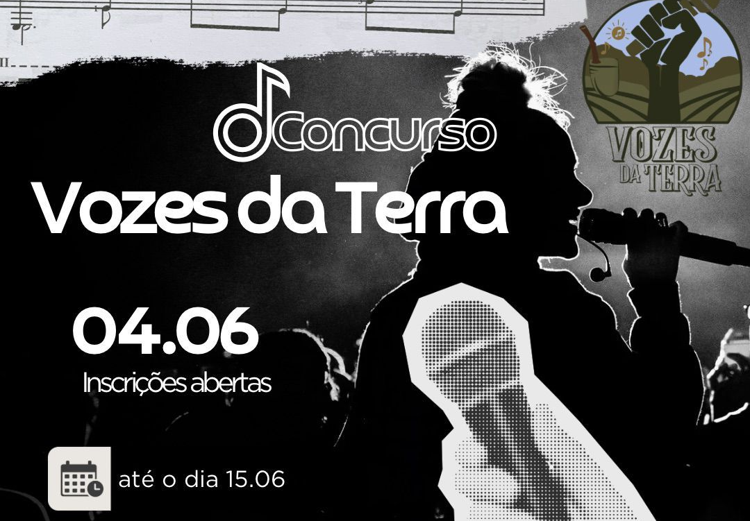 Concurso “Vozes da Terra” promete revelar novos talentos musicais em Rio Brilhante com mais de R$ 5 mil em premiações