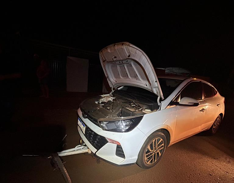 Crianças ficam feridas após acidente entre bicicleta e carro em Maracaju; caso acende alerta para aumento de ocorrências