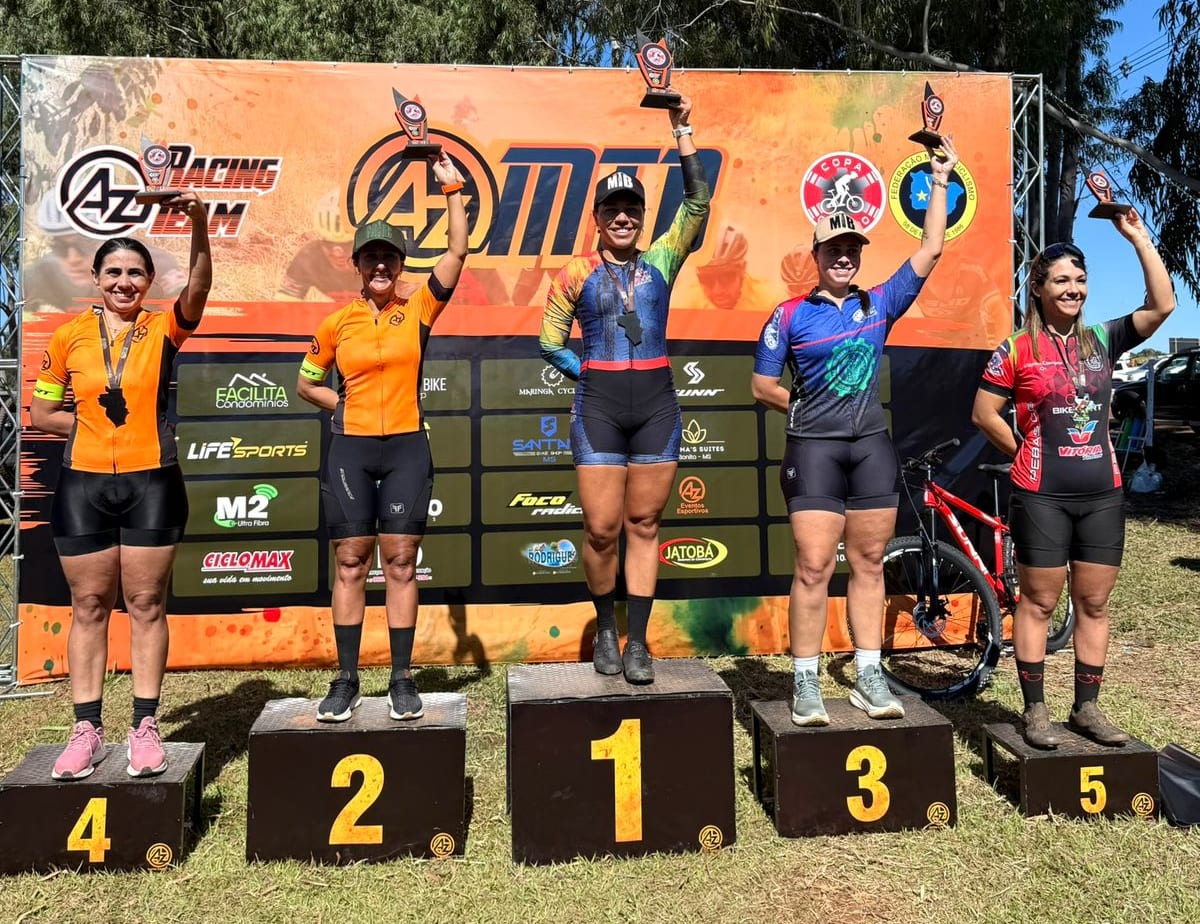 Ciclistas de Maracaju conquistam pódios e se destacam na 2ª Etapa do Circuito AZ MTB e Copa Centro em Bandeirantes