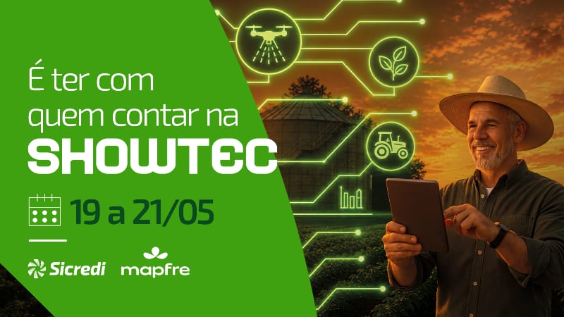 Sicredi leva soluções financeiras estratégicas ao agro na Showtec 2026