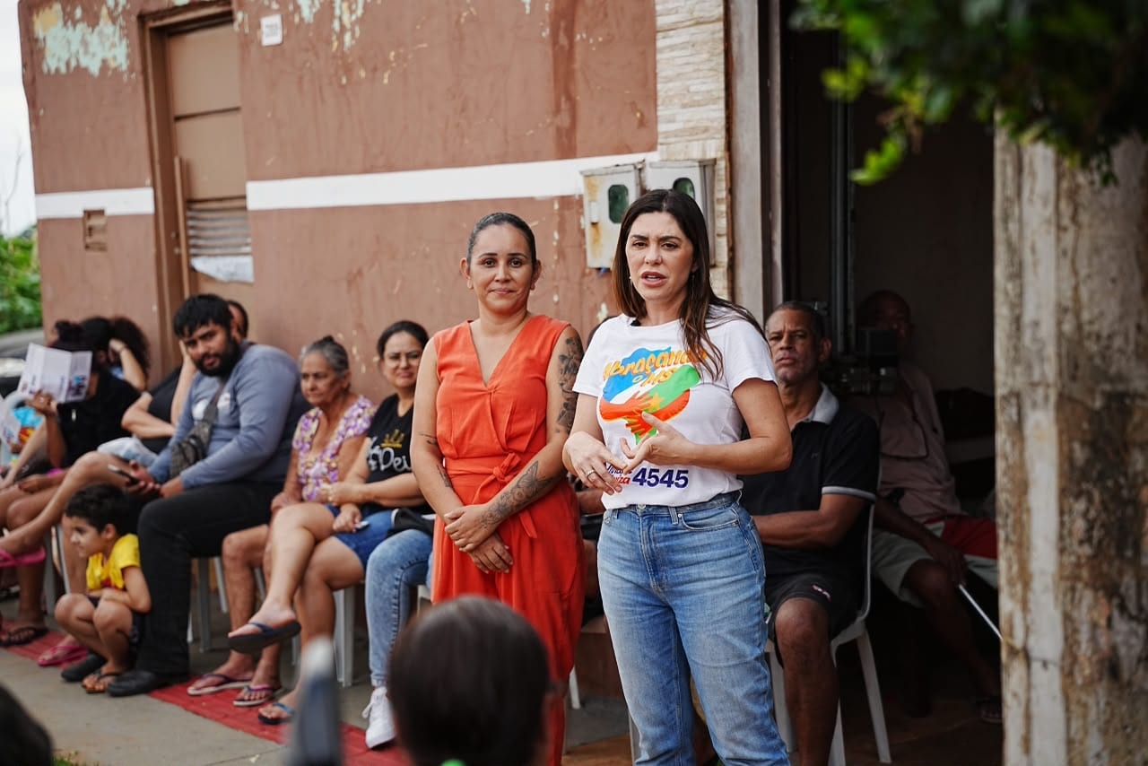 Candidata a deputada federal, Viviane Luiza trabalhou por juventude, mulheres e inclusão em Campo Grande