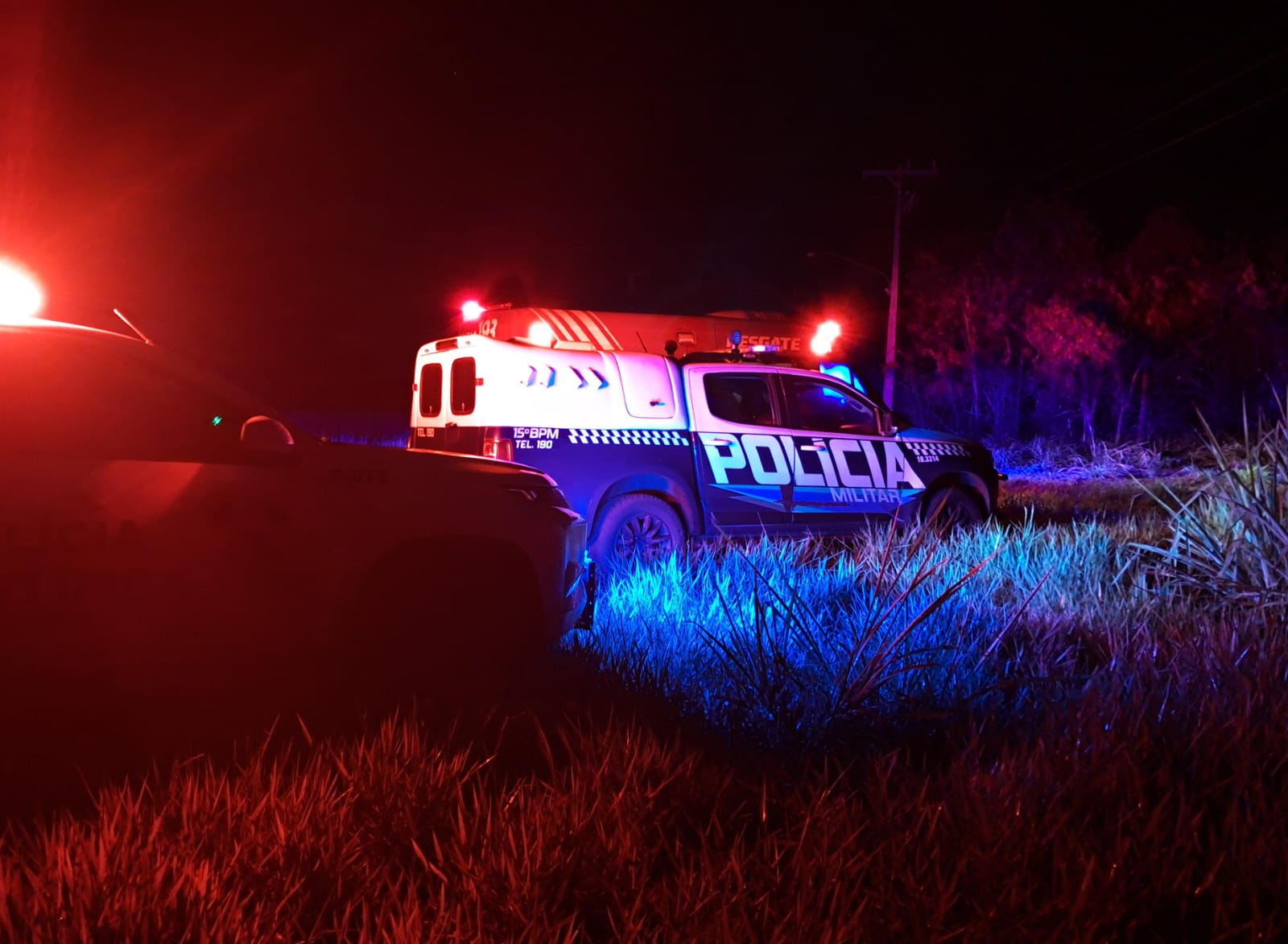 Polícia Militar atende ocorrência de achado de cadáver na Aldeia Sucuri em Maracaju.
