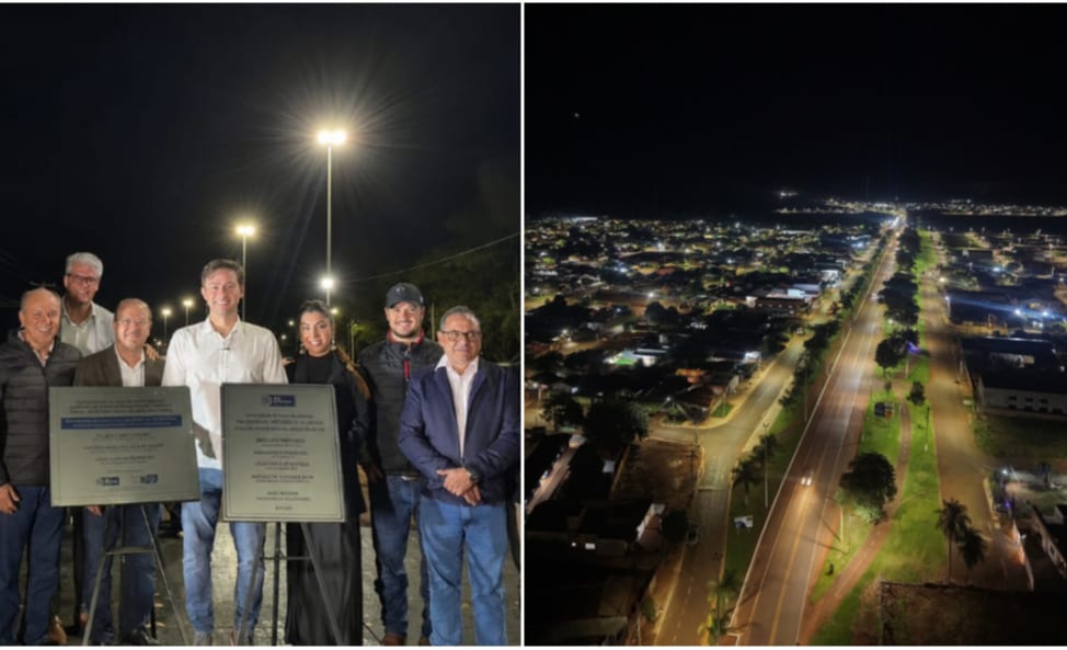 Rio Brilhante: Prefeito Lucas Foroni reúne população e autoridades para entregar R$ 5,6 milhões em obras de mobilidade urbana