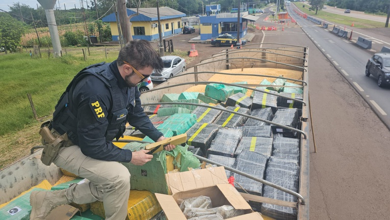 Polícia Rodoviária Federal: Grande apreensão de drogas envolve carga de Maracaju na BR-163