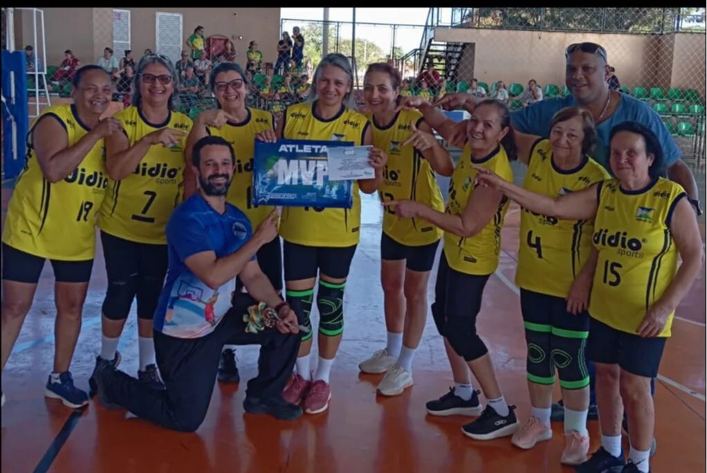 Maracaju conquista título estadual e vice-campeonato no Vôlei Adaptado da Melhor Idade