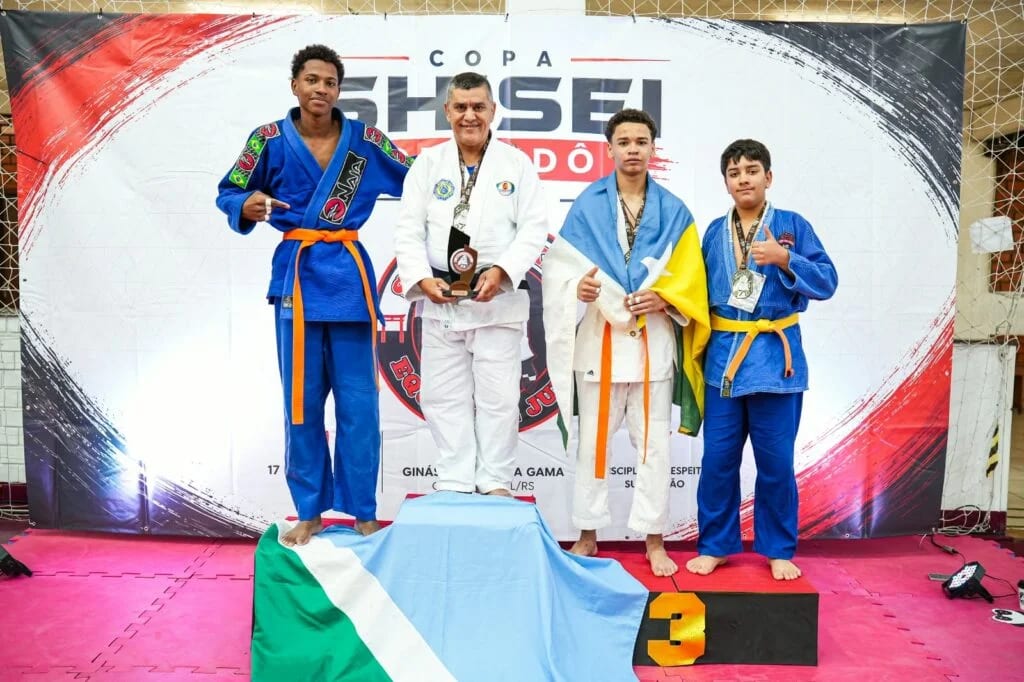 Judocas de Maracaju conquistam cinco medalhas e garantem 5º lugar na 4ª Copa Shisei de Judô no RS