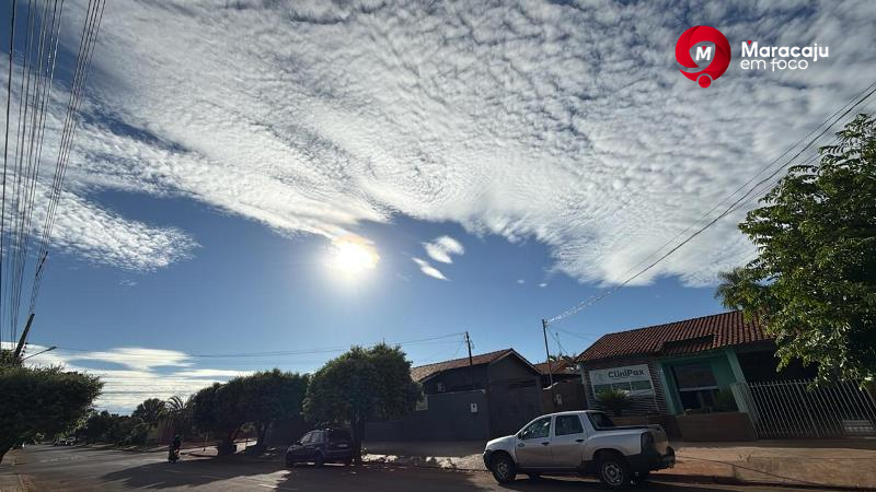 Alerta de Tempestade: Maracaju tem terça-feira de instabilidade e queda nas temperaturas