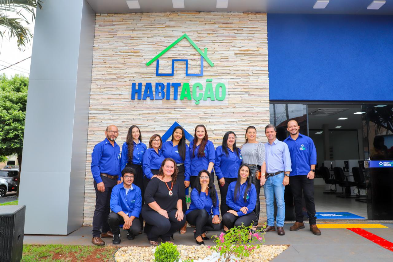 Com recursos próprios, Prefeitura de Maracaju entrega reforma e ampliação de prédio que comportará o Departamento de Habitação/REURB e Tecnologia da Informação do município.