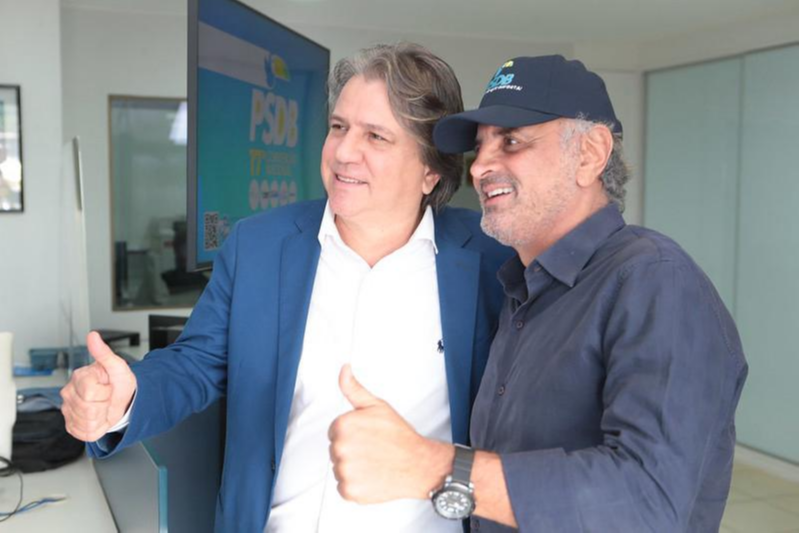 Em Brasília, Caravina articula permanência no PSDB com foco em Riedel 2026