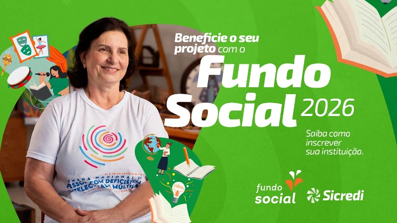 Sicredi Centro-Sul MS/BA abre inscrições para o Fundo Social 2026
