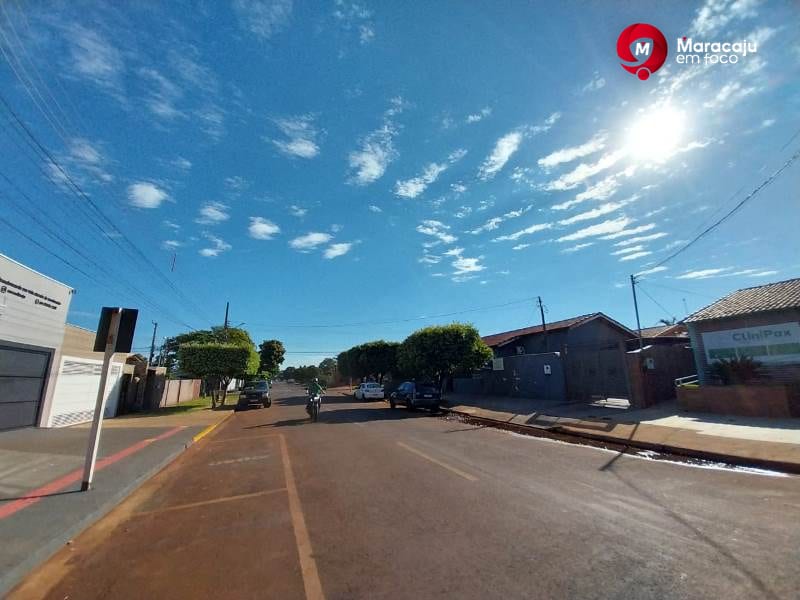 Previsão do tempo indica sábado de calor, sol entre nuvens e possibilidade de pancadas isoladas em Maracaju