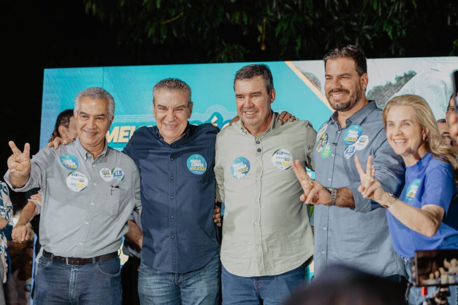 A nove dias da eleição, Paulo Corrêa reúne Riedel, Reinaldo e Contar em megaevento na capital