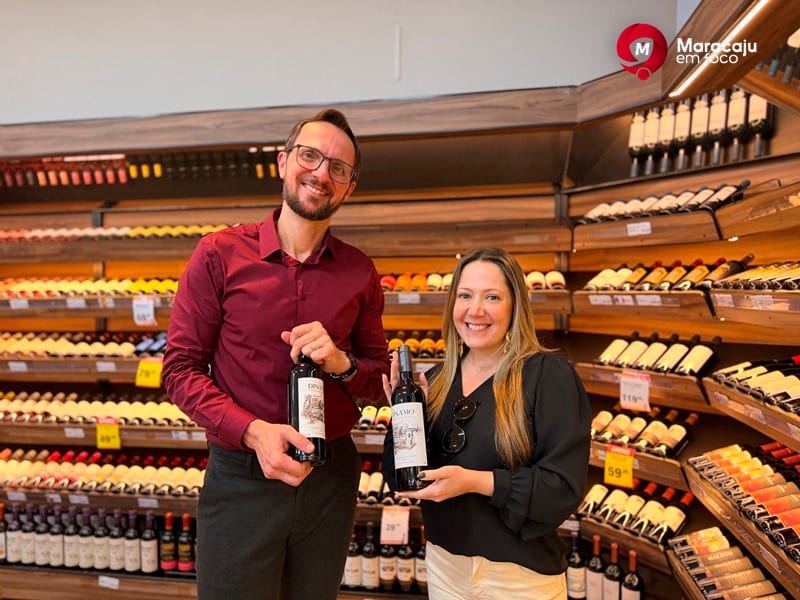 Supermercado Estrela promove tarde especial de degustação e apresenta nova experiência em vinhos para os clientes de Maracaju