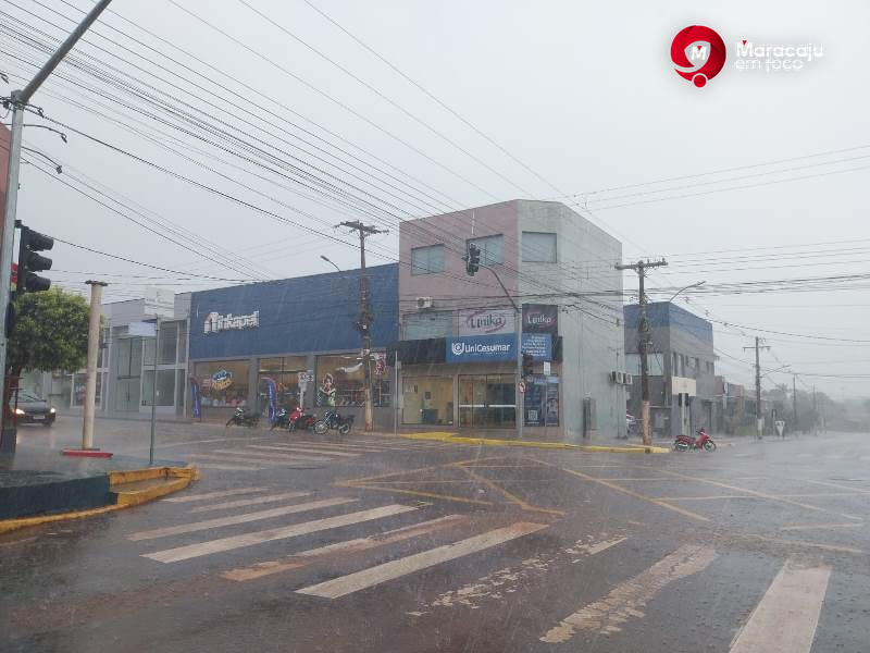 Sábado em Maracaju será de calor intenso sob alerta de tempestades