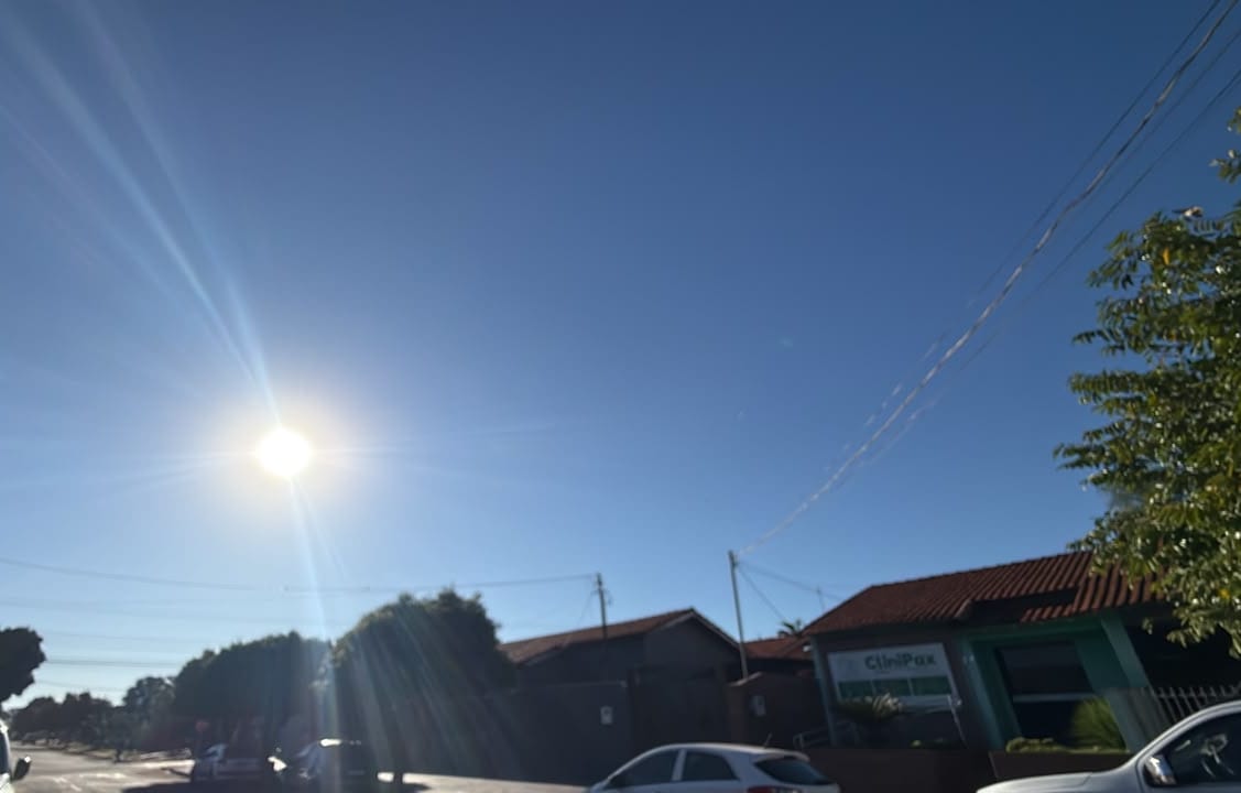 Inverno Seco: Maracaju enfrenta dia de sol forte e umidade em queda livre nesta quarta-feira