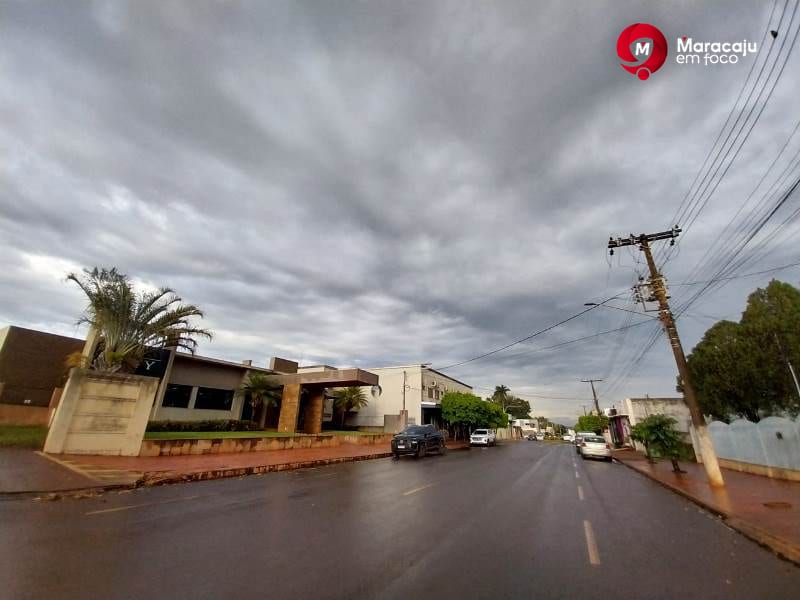 Chuva na madrugada abre setembro e derruba temperaturas em Maracaju