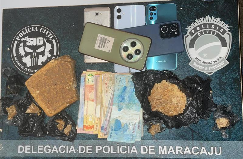 Maracaju: Chefe do tráfico na região da Estação Ferroviária do Poeirinha é preso com a maior apreensão local de crack