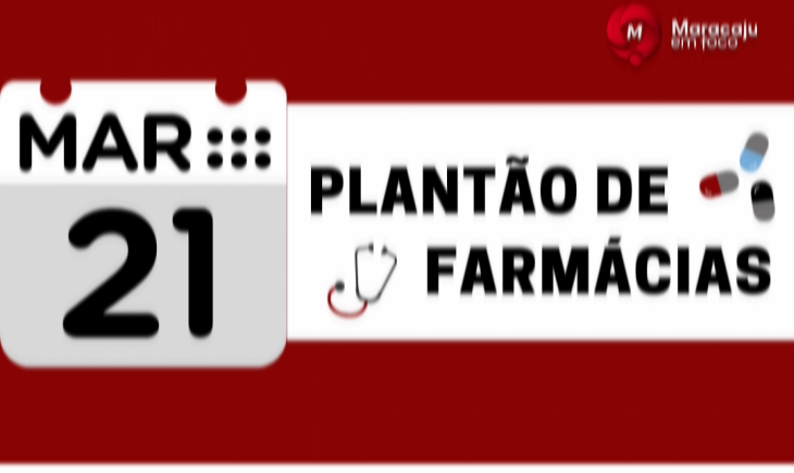 Confira aqui o calendário de plantões das farmácias de Maracaju para o mês de Outubro de 2024.