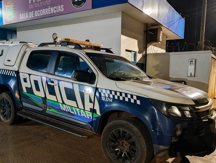 Polícia Militar atende ocorrência de violência doméstica na Vila Juquita, em Maracaju