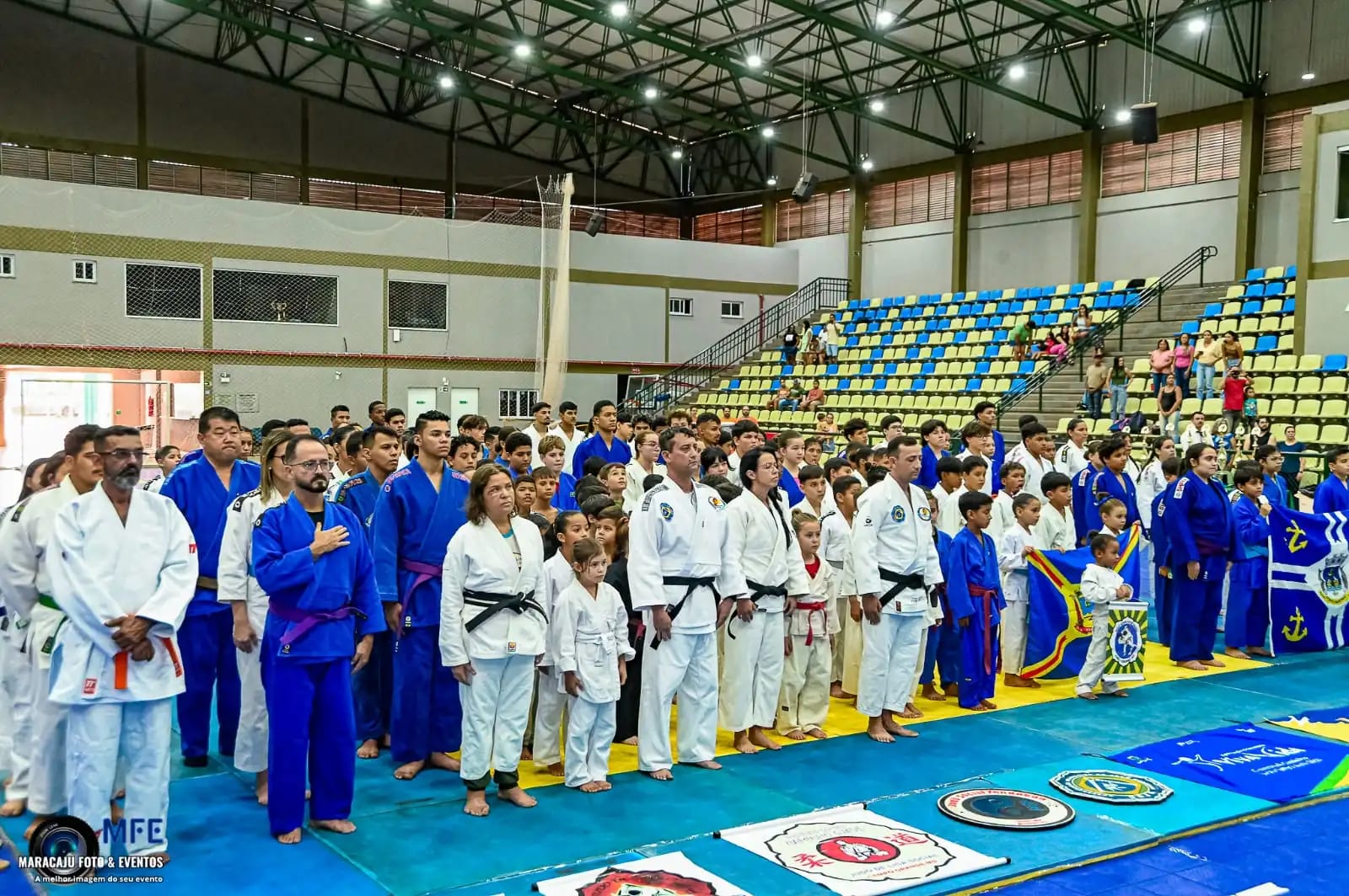 Maracaju sediou o 8º Campeonato Estadual de Judô de Liga e reuniu cerca de 200 atletas
