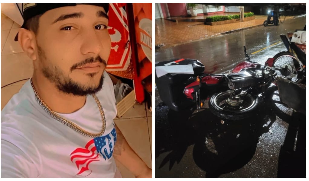 Comunidade maracajuense em luto: moto-entregador morre em acidente durante o trabalho.