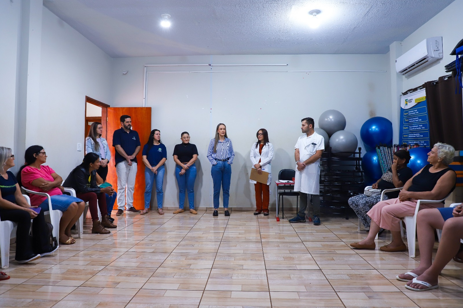 Prefeitura de Maracaju inicia o Grupo REABILITA+ de fisioterapia na Atenção Primária à Saúde.