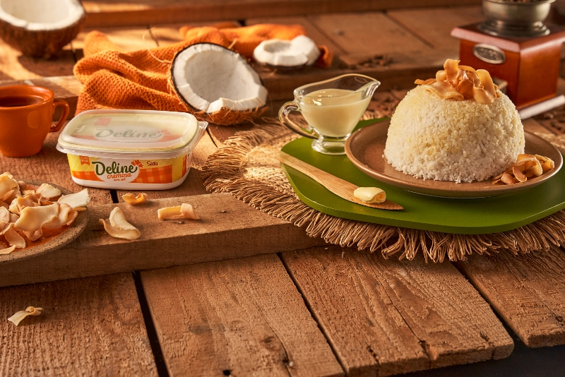 Cuscuz Doce de Arroz e Coco: receita cremosa para servir quentinha