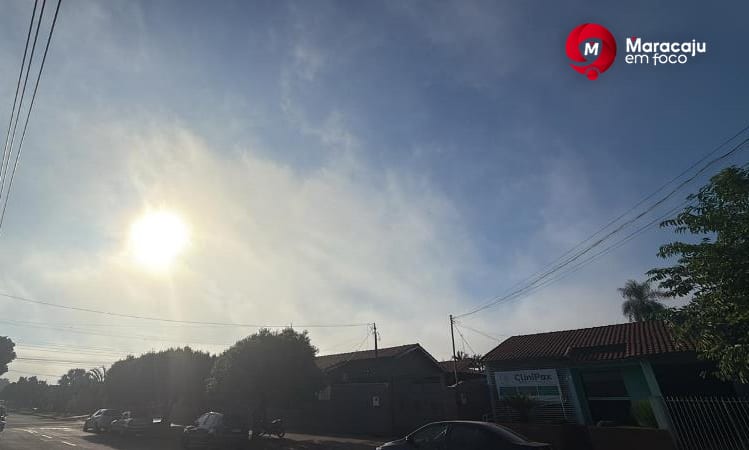 Terça-feira de sol e tempo firme abre o mês de junho em Maracaju, MS
