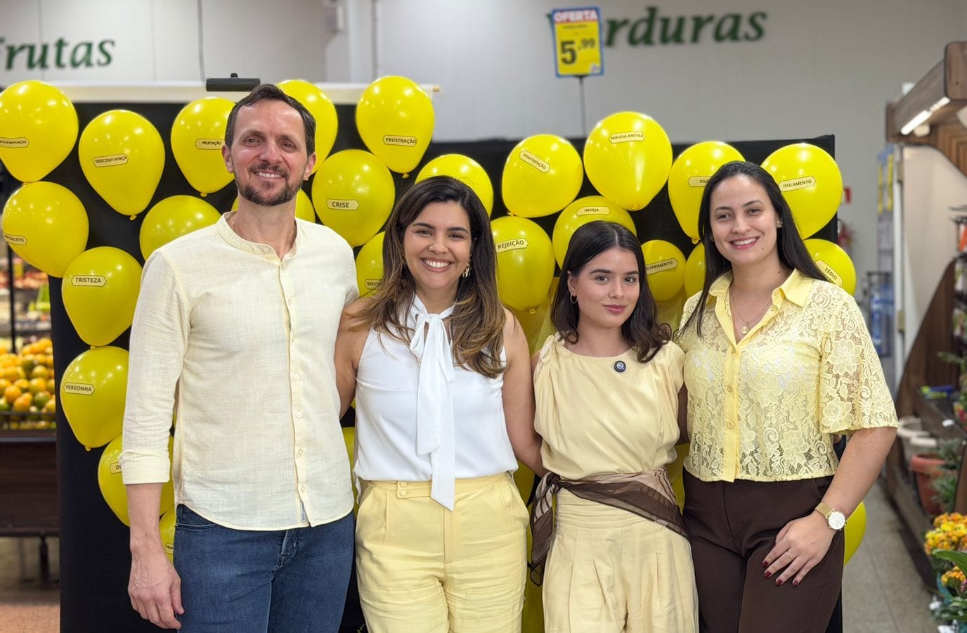 Supermercado Estrela e Instituto Despertar realizam ação de conscientização do Setembro Amarelo