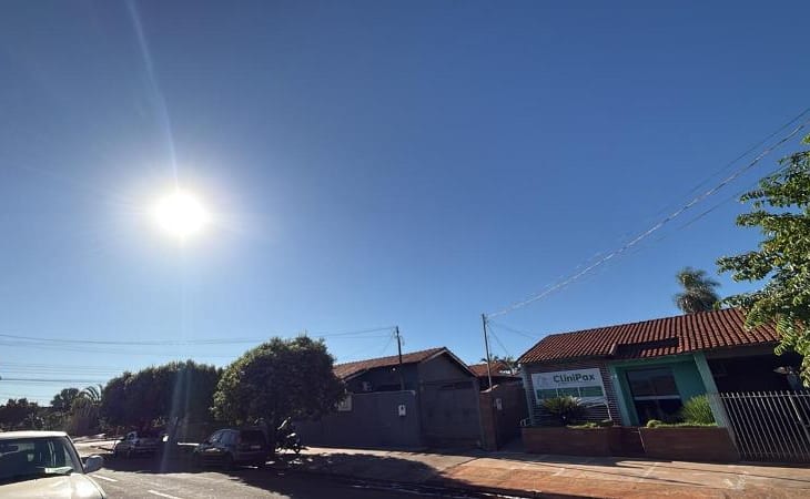 Maracaju em alerta: Frente fria se aproxima e traz risco de temporais nesta quinta-feira