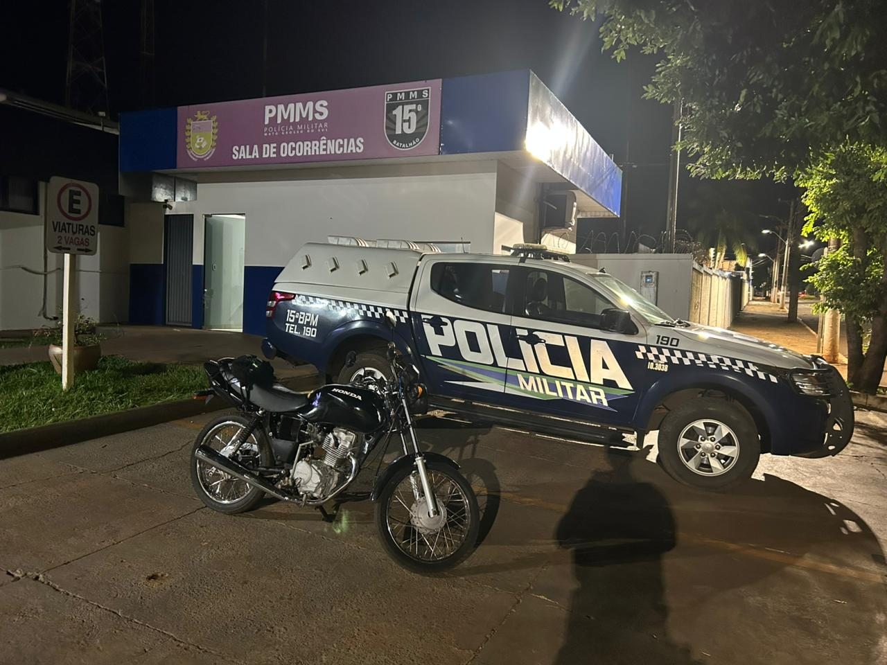 Condutor é preso após fuga e direção perigosa em Maracaju