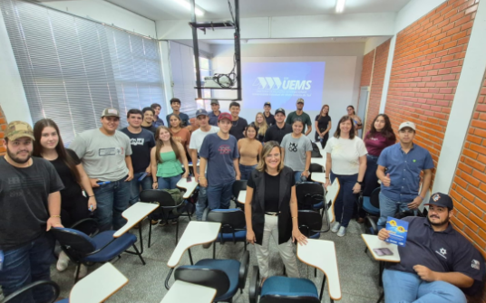 UEMS inicia agenda de internacionalização 2026 com visita técnica à Unidade de Maracaju