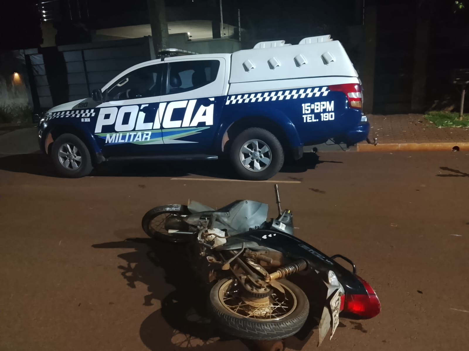 Mulher fica gravemente ferida após acidente de trânsito em Maracaju