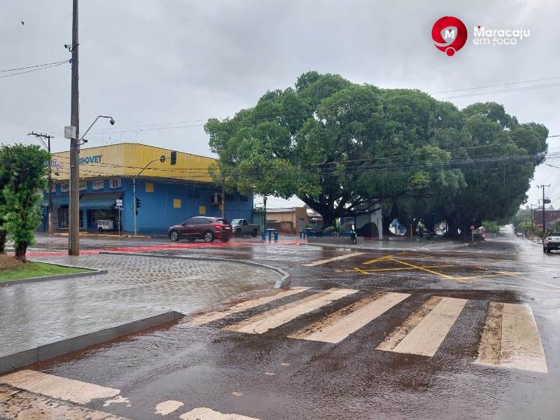 Frente fria rompe estabilidade e traz chuva volumosa a Maracaju a partir de quarta-feira