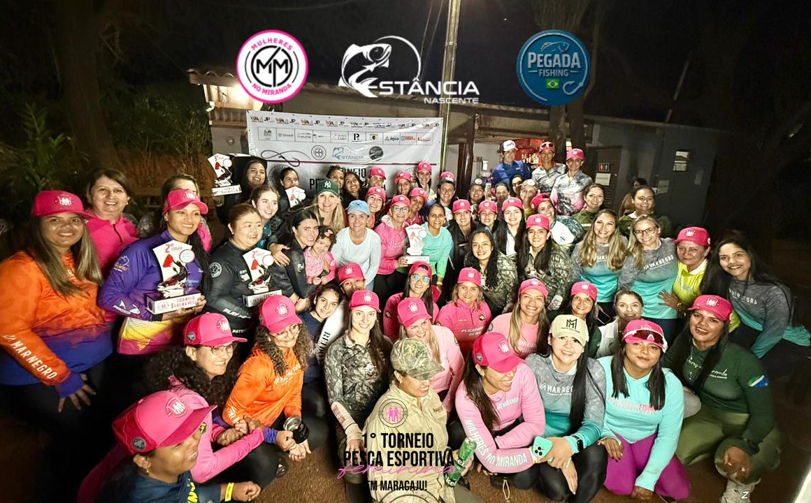 Pesqueiro Estância Nascente Sedia com Sucesso o 1º Torneio de Pesca Esportiva Feminina "Elas na Pesca" em Maracaju