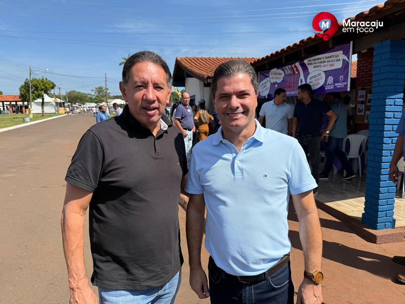 Presidente da Assembleia Legislativa, Gerson Claro prestigia 29ª Festa da Linguiça de Maracaju