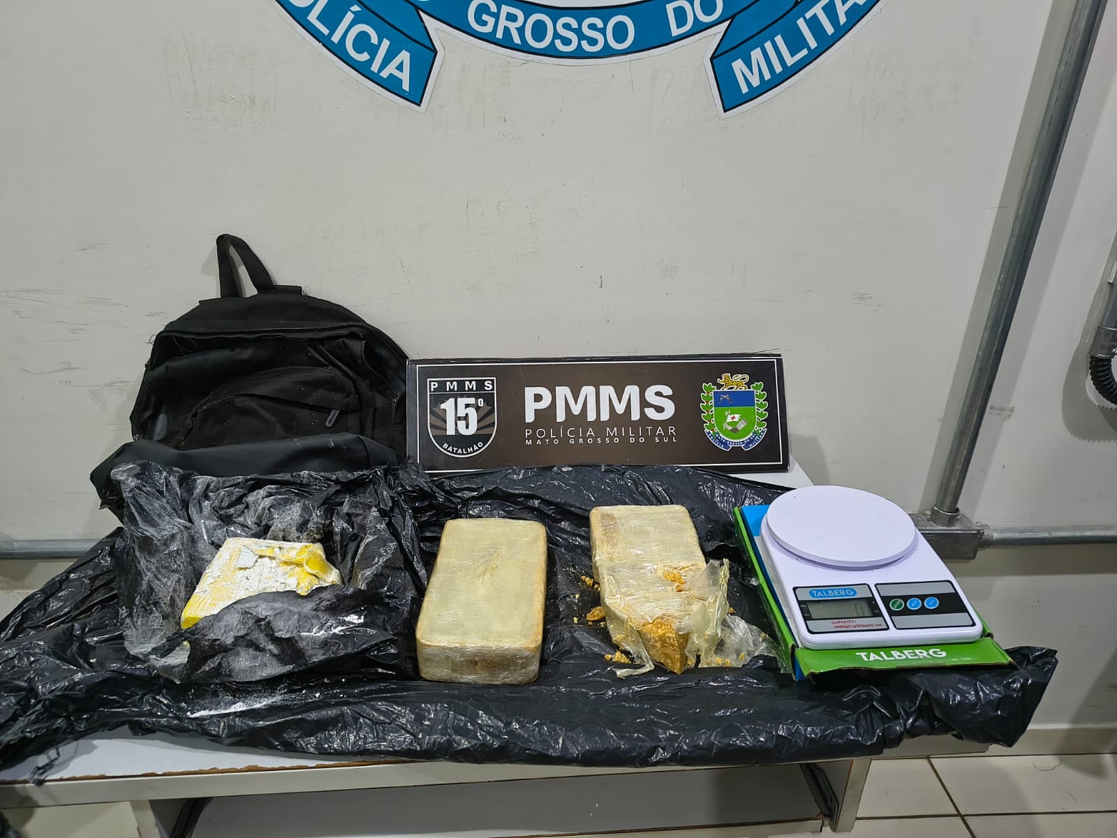 Polícia Militar apreende mais de 2 quilogramas de entorpecentes em Maracaju
