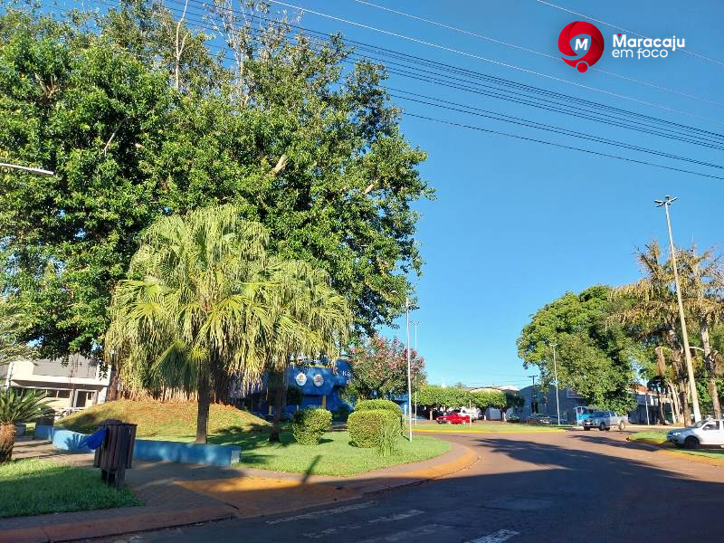 Tempo instável marca o domingo em Maracaju com risco de chuva forte