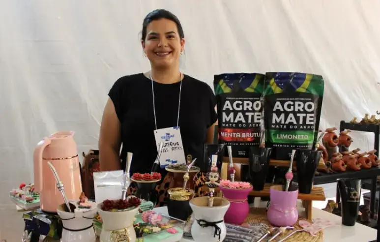 De artesanato a negócio estruturado: empreendedora de Maracaju mostra evolução com apoio do Sebrae