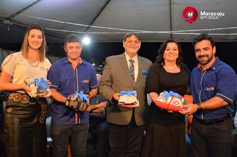 Campanha do Agasalho 2025 recebe reforço do Rotary Club de Maracaju durante a Festa da Linguiça.