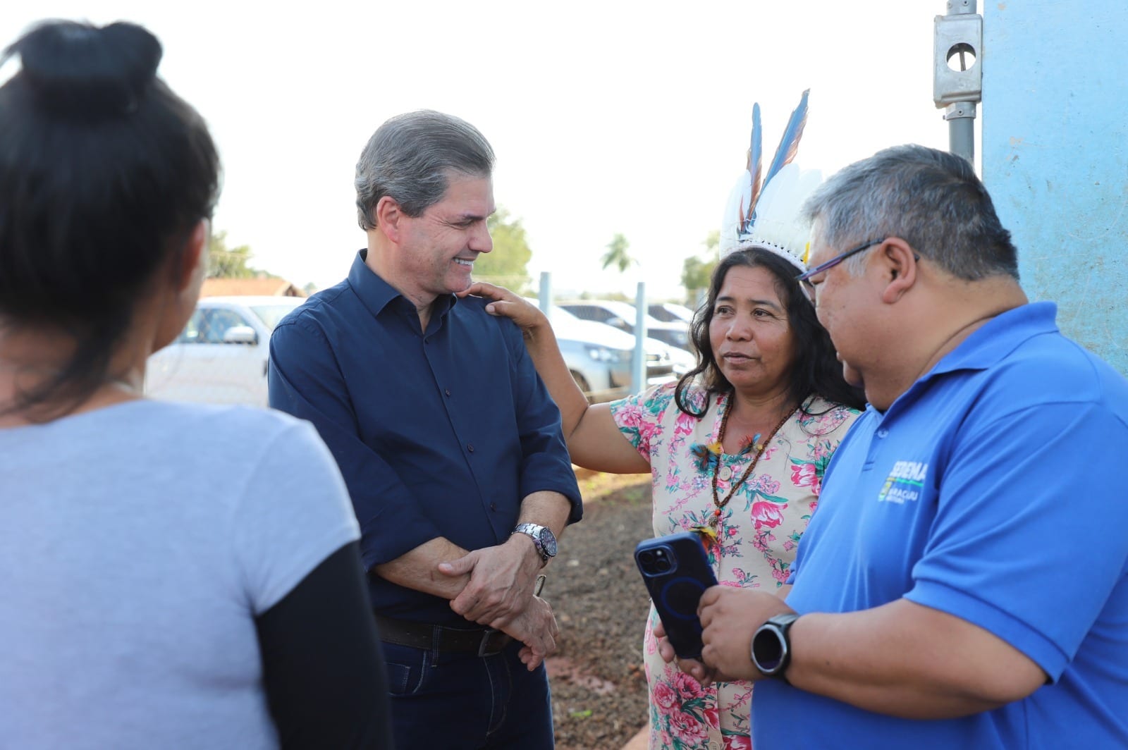 Prefeitura de Maracaju entrega novas moradias e agasalhos na Aldeia Sucuri’y durante as comemorações dos 102 anos de Maracaju