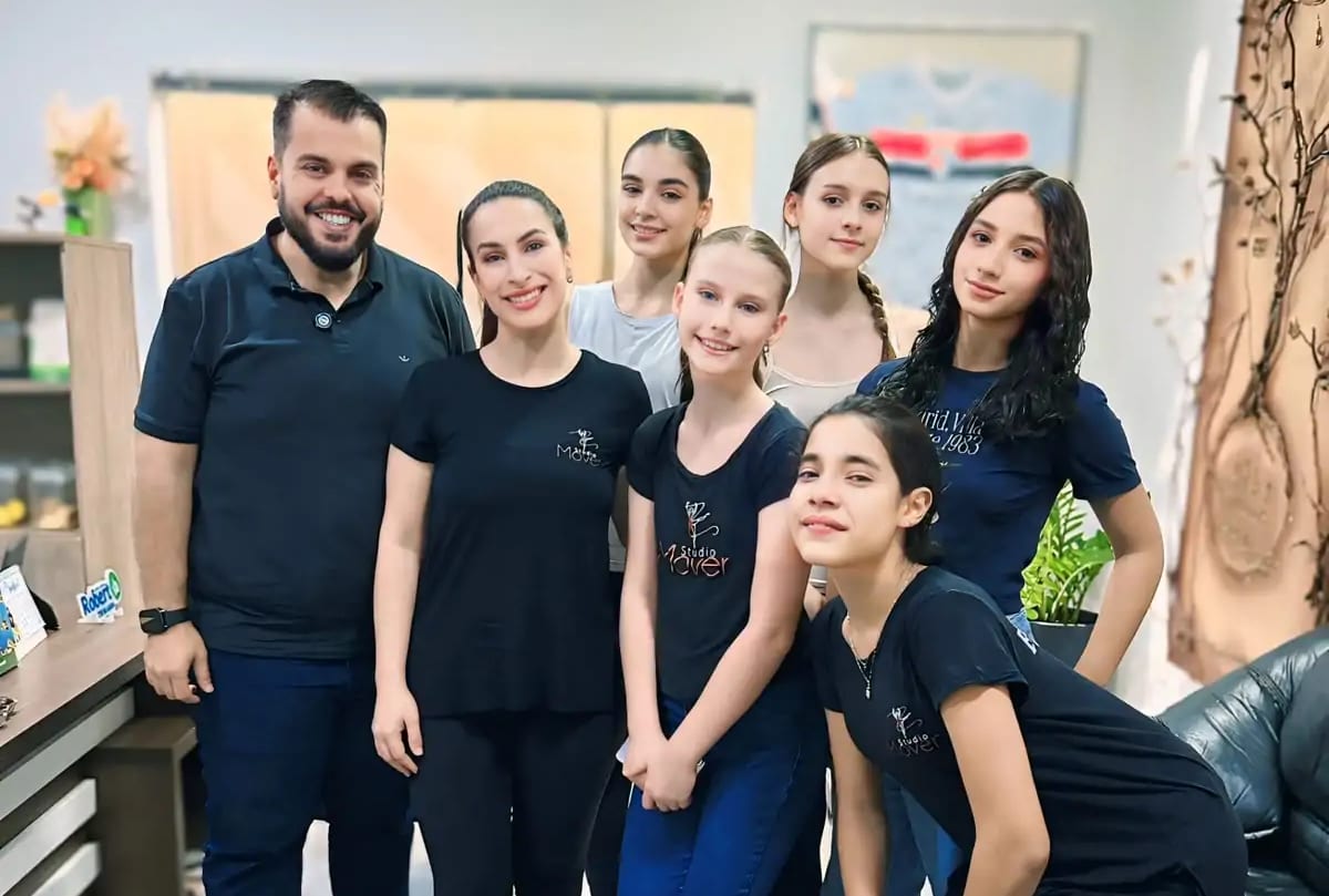 Robert Ziemann recebe bailarinas que representarão Maracaju no maior Festival de Dança do Mundo