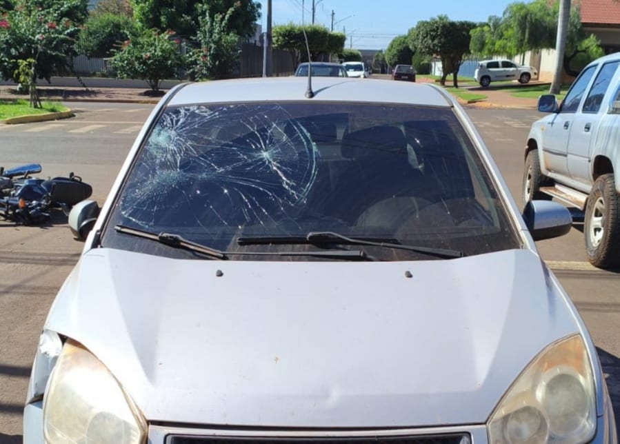 Polícia Militar atende acidente de trânsito com vítimas em Maracaju