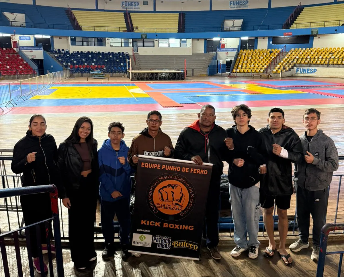 Atletas de Maracaju brilham na Copa MS de Kickboxing e garantem vaga na Copa Brasil
