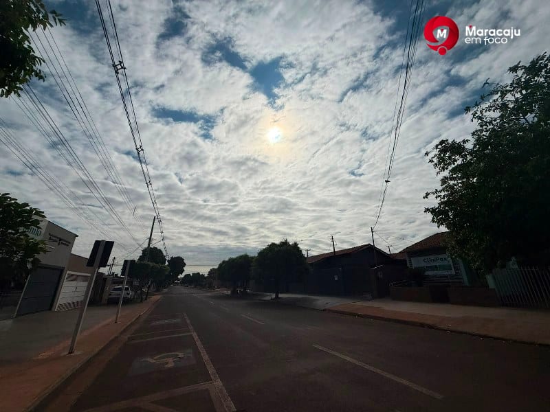 Feriado de Independência com amanhecer gelado e tempo firme em Maracaju