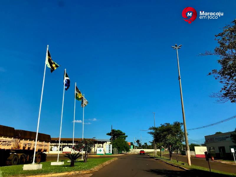 Sol predomina em Maracaju nesta quarta-feira com gradual aumento de temperatura
