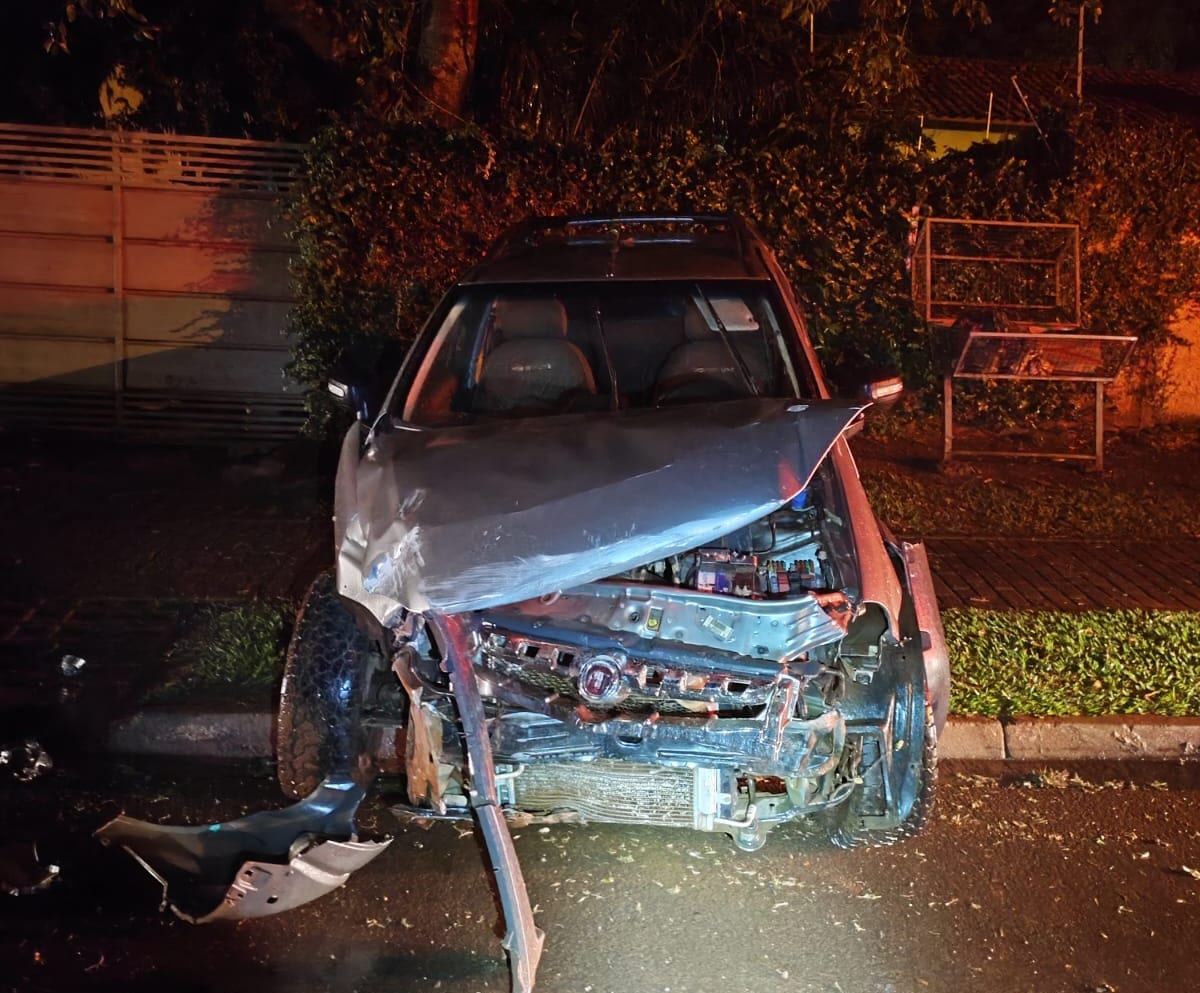 Três acidentes de trânsito são registrados em sequência em Maracaju
