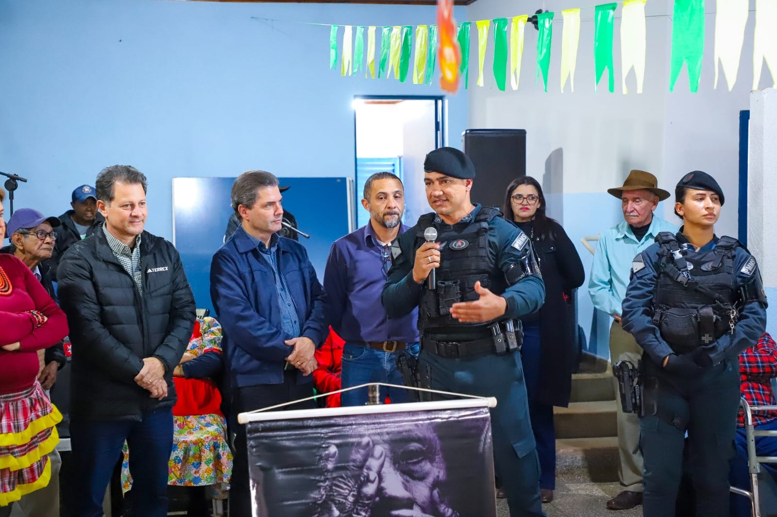 Polícia Militar participa de evento do Junho Prata e reforça conscientização sobre proteção à pessoa idosa em Maracaju