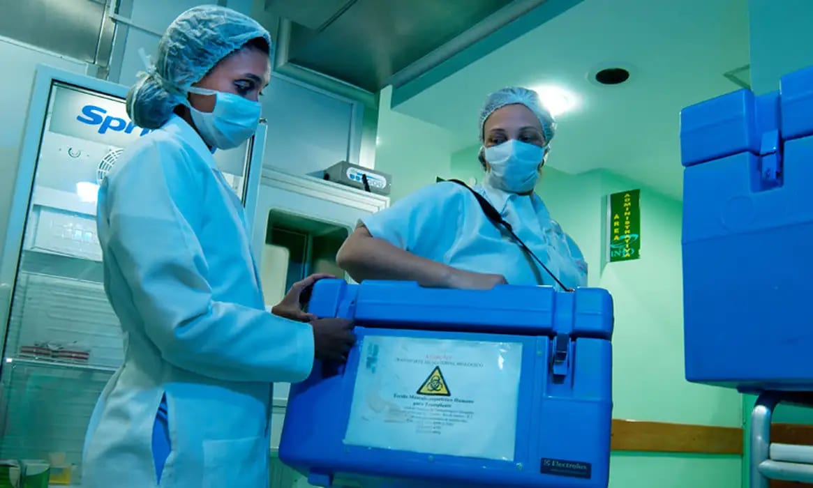 Taxa média de recusa de doação de órgãos pelos familiares é 45%